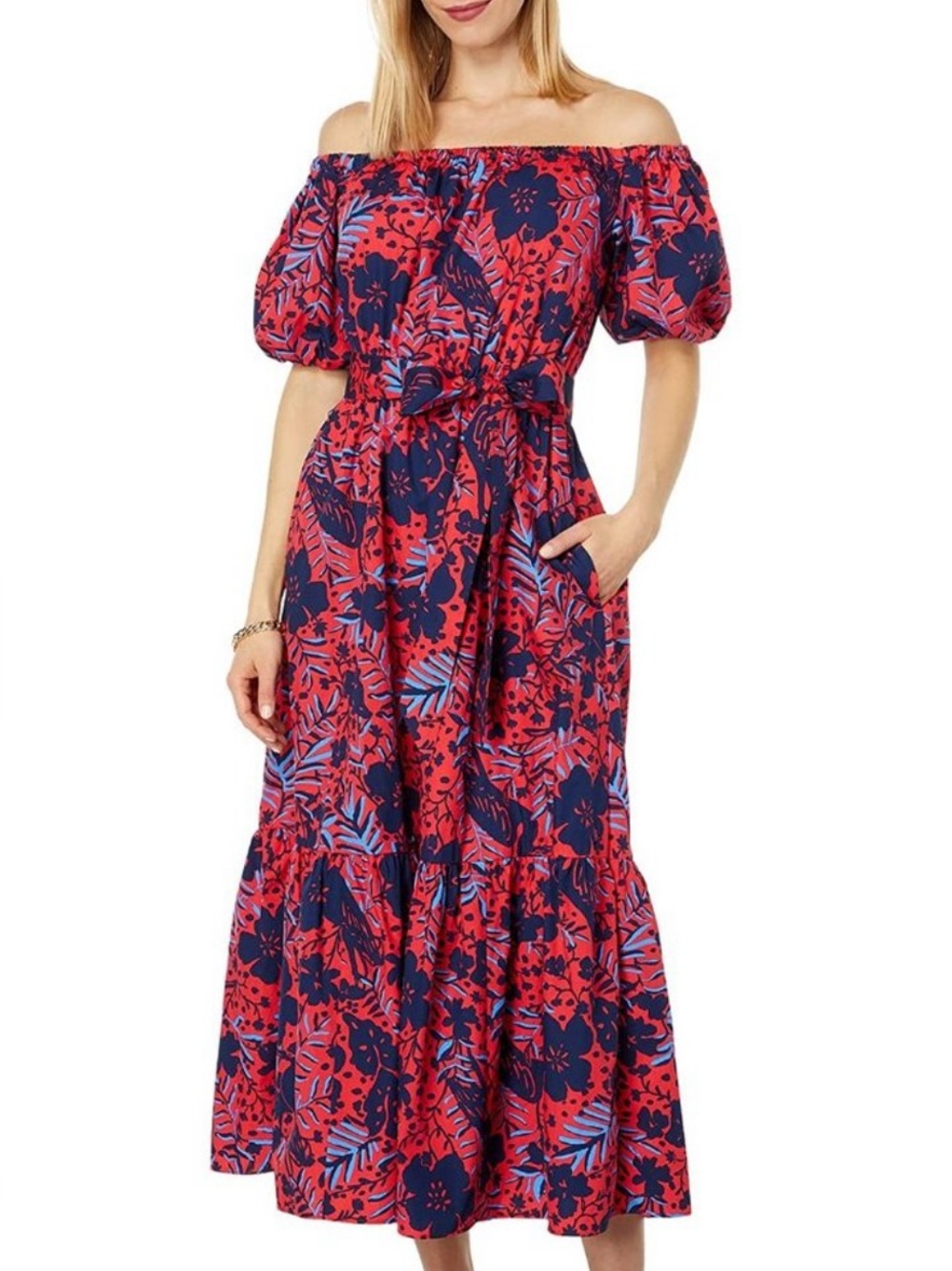 LILLY PULITZER Tamie Off The Shoulder Dress